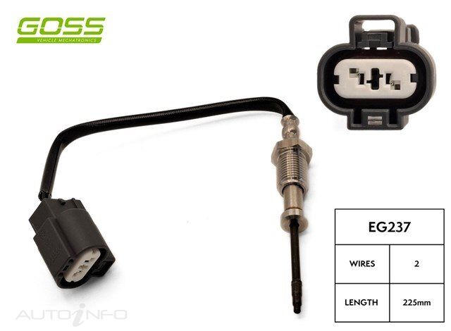 Goss Exhaust Gas Temp Sensor For Mitsubishi Triton MQ MR 2.4L 4N15 I4 16V DOHC