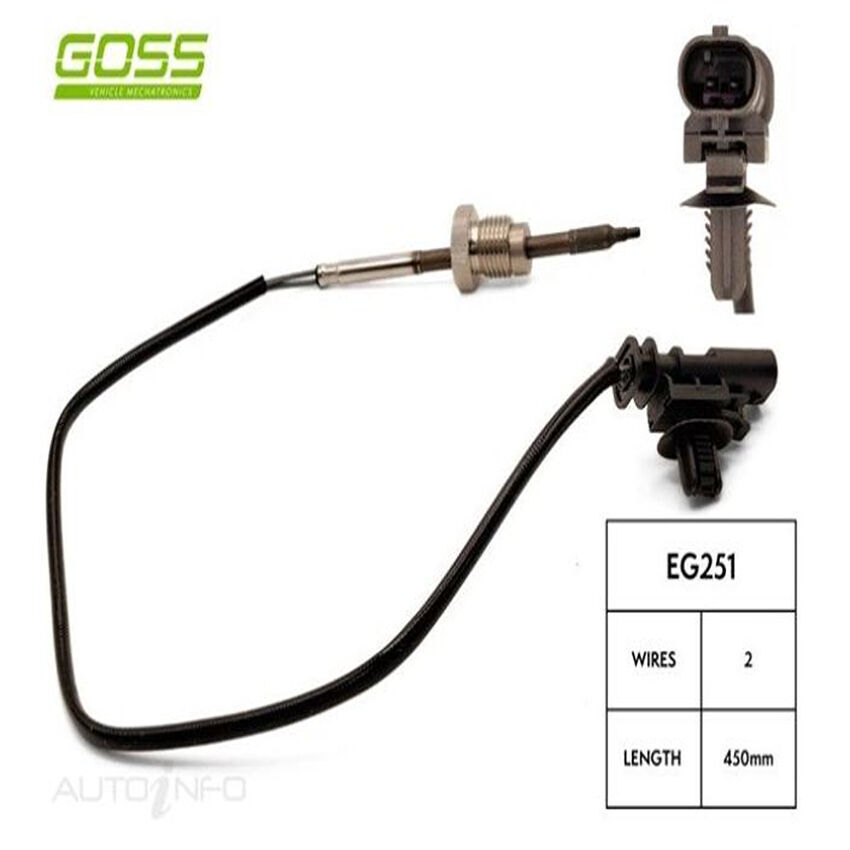 Goss Exhaust Gas Temp Sensor for Volvo XC60 D5 R-DESIGN 2.0L D4204T14 16V