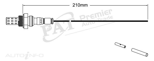 PAT Pre-Cat. Oxygen Sensor For Honda Logo GA 1.3L 4CYL D13B - EGO-001