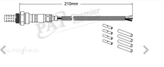 PAT Oxygen Sensor Pre-catalytic For Chrysler Neon JA,JB 2.0L S4RE 4D Sedan