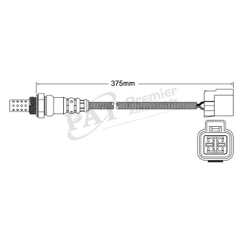 PAT Exhaust Gas Oxygen Sensor For  Hyundai Accent LC, LS, MC 1.5L/1.6L G4EC G4ED