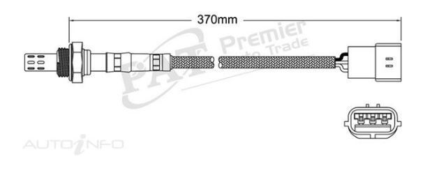 PAT Oxygen Sensor Pre-Catalytic For Honda Excel X3 1.5L G4FK 4D Sedan