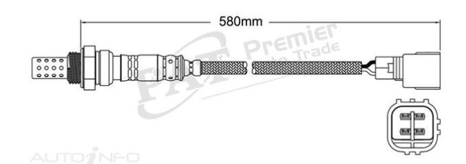PAT Oxygen Sensor For Toyota Land Cruiser 200 URJ202 4.6L,UZJ200 4.7L V8 Petrol