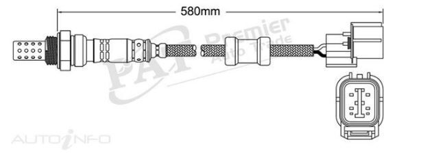 PAT Oxygen Sensor For Honda Legend KA 3.2L V6 C32A3 SOHC-PB - EGO-108