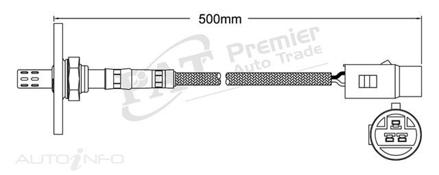PAT Pre-Cat. Oxygen Sensor For Toyota Supra 3.0L Turbo 6CYL 7M-GTE - EGO-120