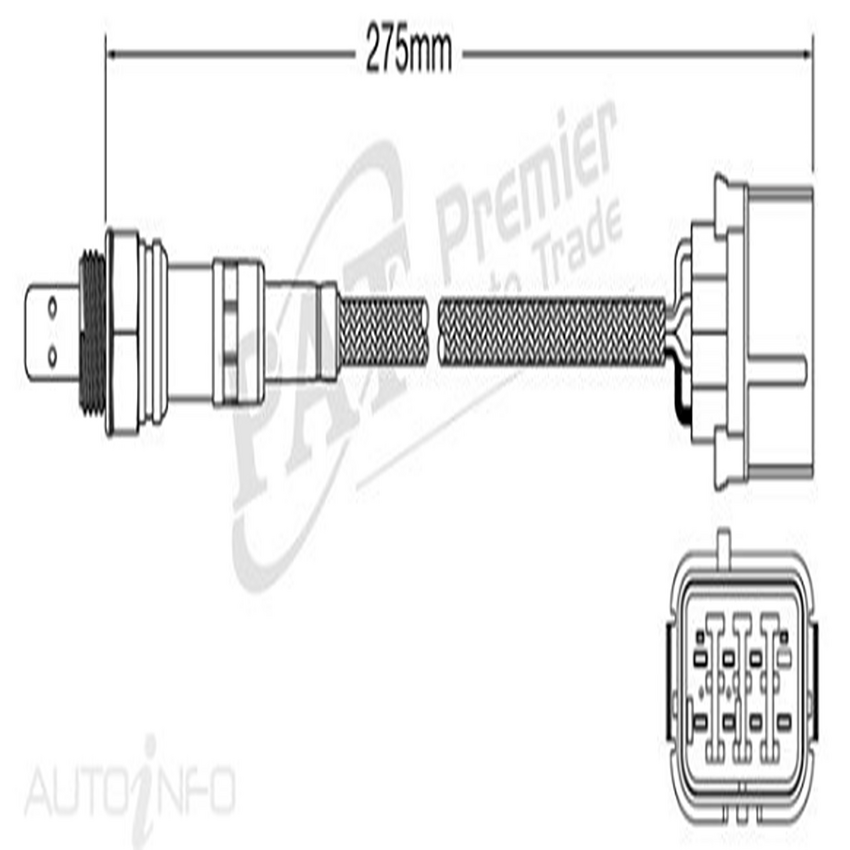 PAT Pre-Cat. Oxygen Sensor For Suzuki Grand Vitara JB420 2.0L 4CYL J20A
