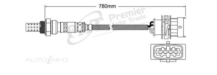 PAT Oxygen Sensor For Holden Barina XC 1.4L Z14XE 4cyl Hatchback