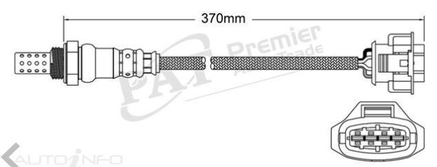 PAT Oxygen Sensor For Holden Commodore VZ VE 3.6L V6 Petrol  -  EGO-135