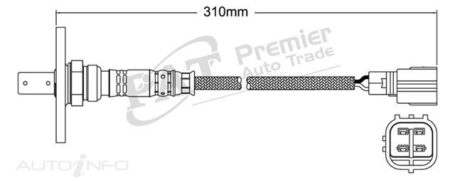 PAT Pre-Cat. Oxygen Sensor For  - EGO-148