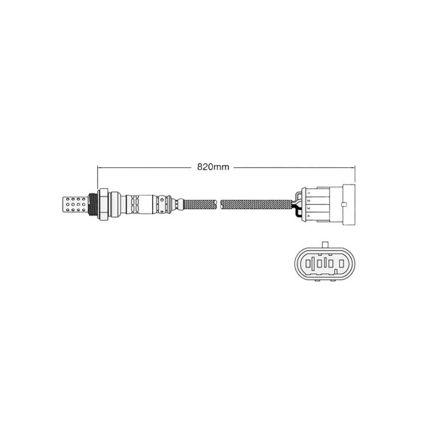 PAT Oxygen Sensor For Alfa Romeo 147 GTA 3.2L V6 932A0, 24V 2003-2007