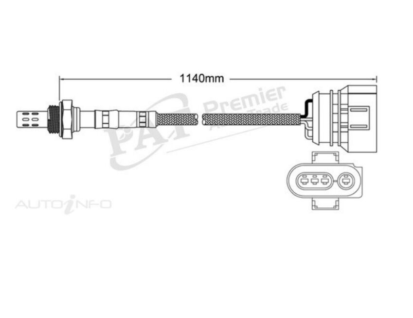 PAT Oxygen Sensor Pre-cat For Audi A4 Avant Quattro Turbo B5 8D 1.8L AEB