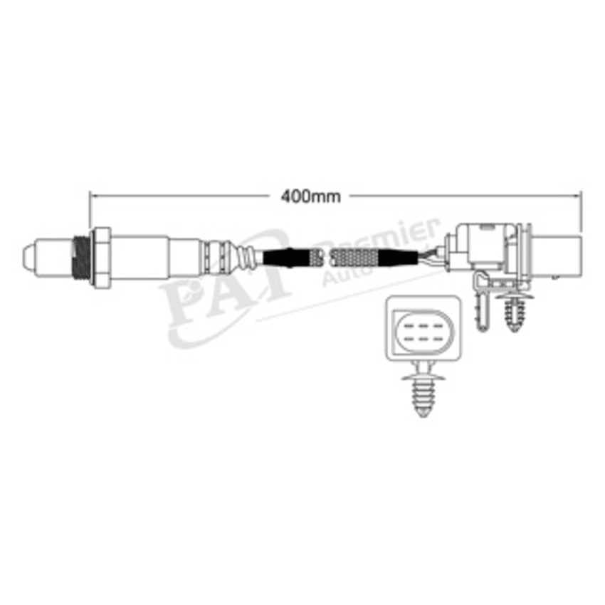 PAT Exhaust Gas Oxygen Sensor For  Citroen C4 VTi, VTR 1.6 litre EP6