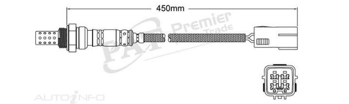 PAT Oxygen Sensor Post-Catalytic For RX-8 FE 1.3L 13BMSP ROTARY2