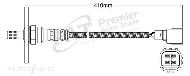 PAT Pre-Cat. Oxygen Sensor For Toyota Caldina / Carina 2.0L 4CYL 3S-GE - EGO-276