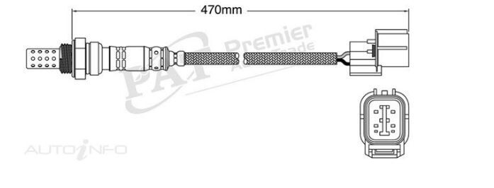 PAT Oxygen Sensor Pre-Catalytic For Honda Accord CG, CK 3.0L J30A1 V6 4D Sedan