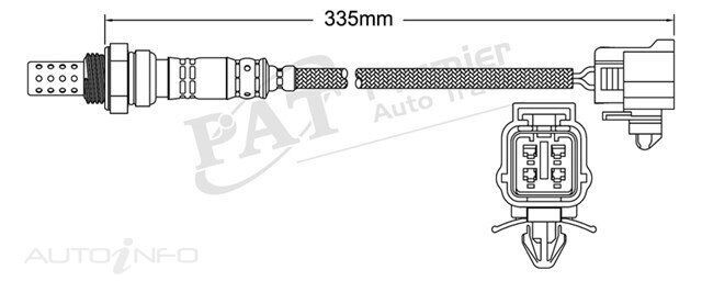 PAT Oxygen Sensor Pre-Catalytic For Mazda MPV LW 2.0L/2.3L FSDE, L3DE