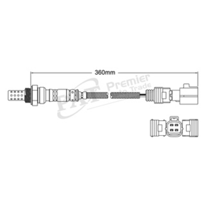 PAT Exhaust Gas Oxygen Sensor For  Toyota Kluger GSU40R, GSU45R, MCU28R 3.5L V6