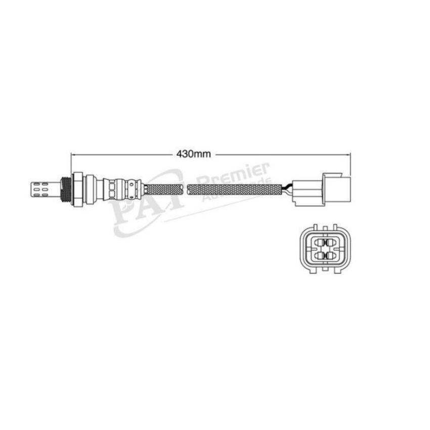 PAT Oxygen Sensor For Kia Carnival VQ 2.7L V6 G6EA Wagon FWD