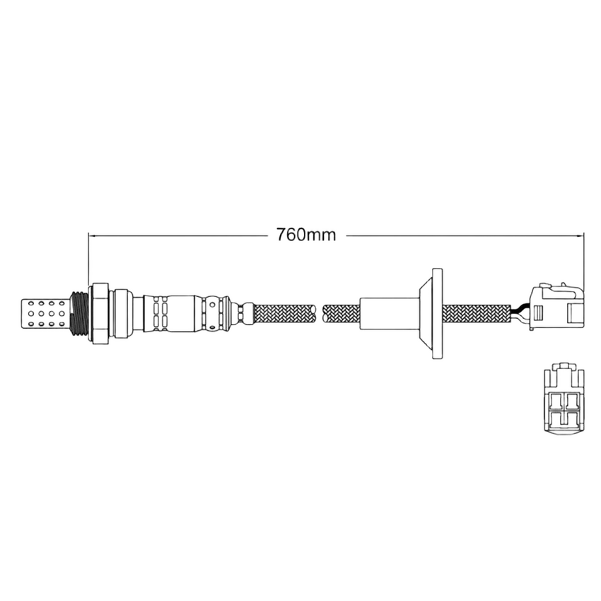 PAT Oxygen O2 Sensor Post-Cat Catalytic Converter For Lexus Sc430 UZZ40R 4.3L