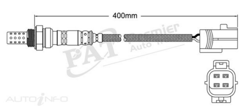 PAT Oxygen Sensor Pre-Catalytic For Jaguar XK8 X100 4.0L V8 AJ26 2D Coupe