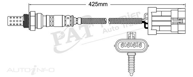 PAT Pre-Cat. Oxygen Sensor For Holden Jackaroo UBS98 3.5L 6CYL 6VE1 - EGO-302