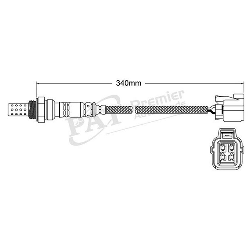 PAT Oxygen Sensor Pre-catalytic For Honda Accord CF CG 2.3L F23A 16V SOHC