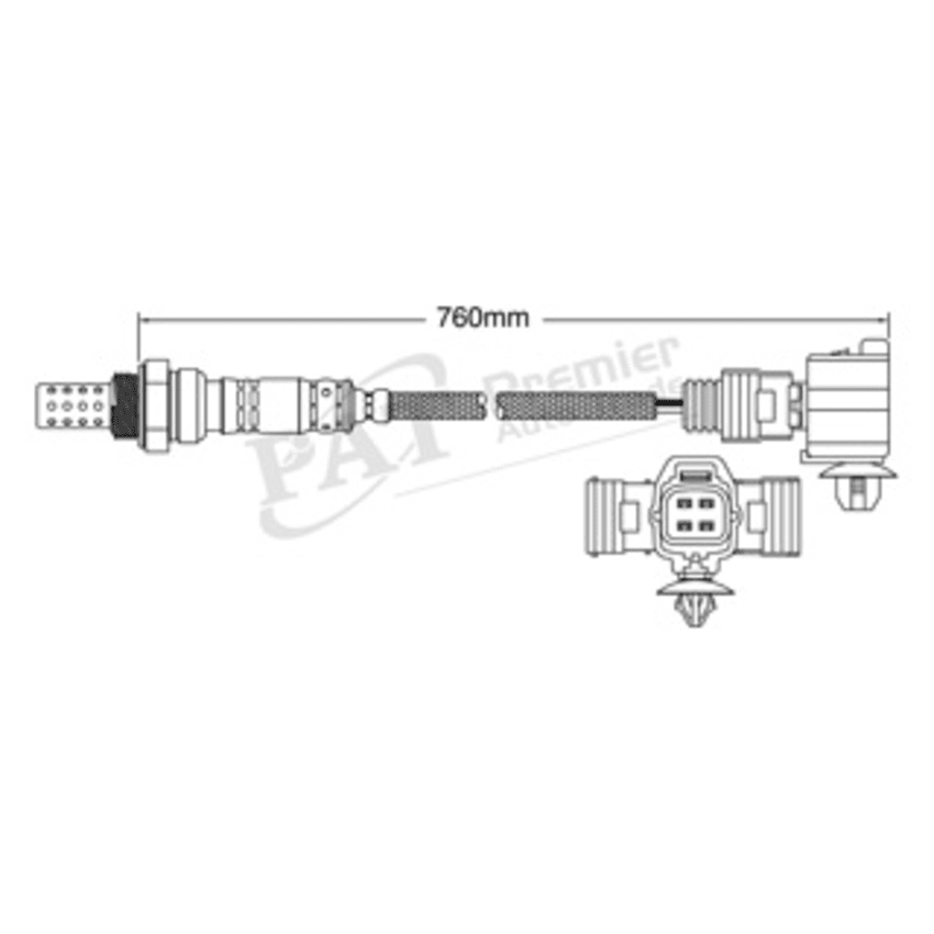 PAT Exhaust Gas Oxygen Sensor For  Toyota Harrier MCU30R, MCU31R]3.0L/3.5L V6