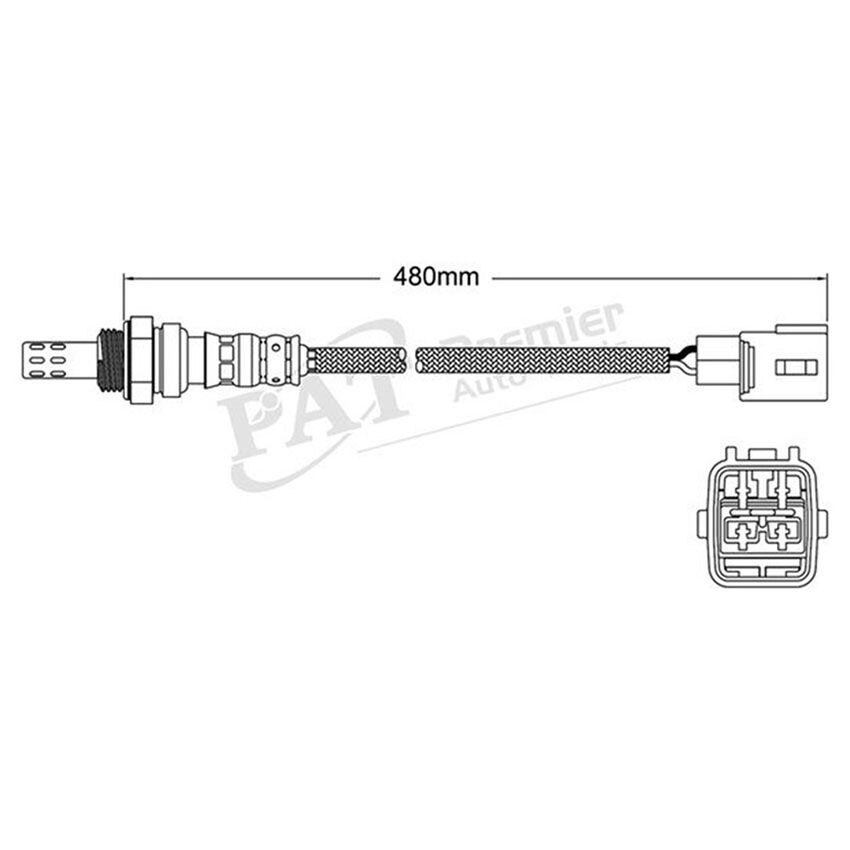 PAT Oxygen Sensor Pre-catalytic For Hyundai Sonata NF 2.4L G4KC 16V DOHC