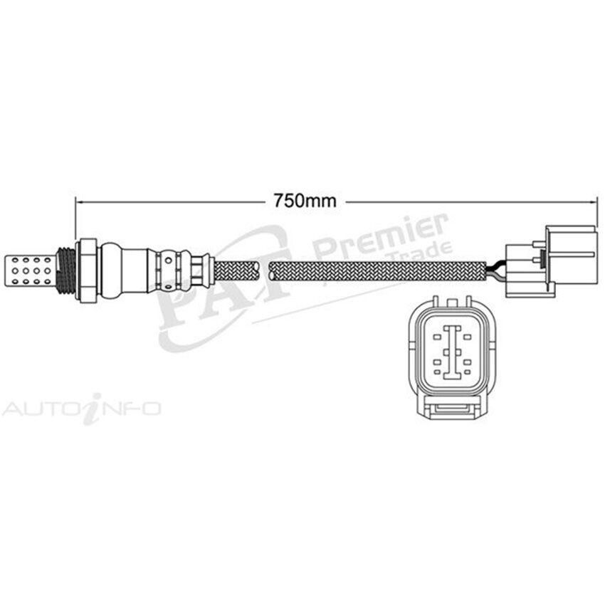 PAT Pre-Cat. Oxygen Sensor For Honda Jazz 1.5L,1.3L 4CYL L15A1 L13A1