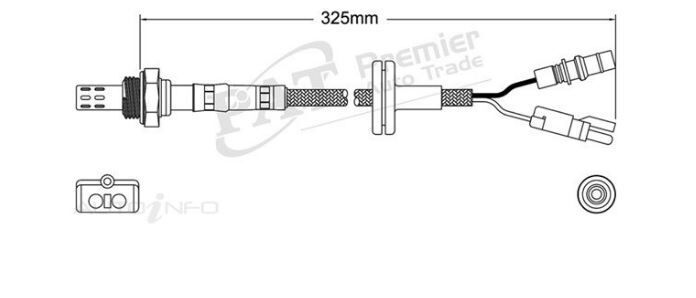 PAT Oxygen Sensor Pre-catalytic For Mercedes-Benz 300CE C124 3.0L M103.983 