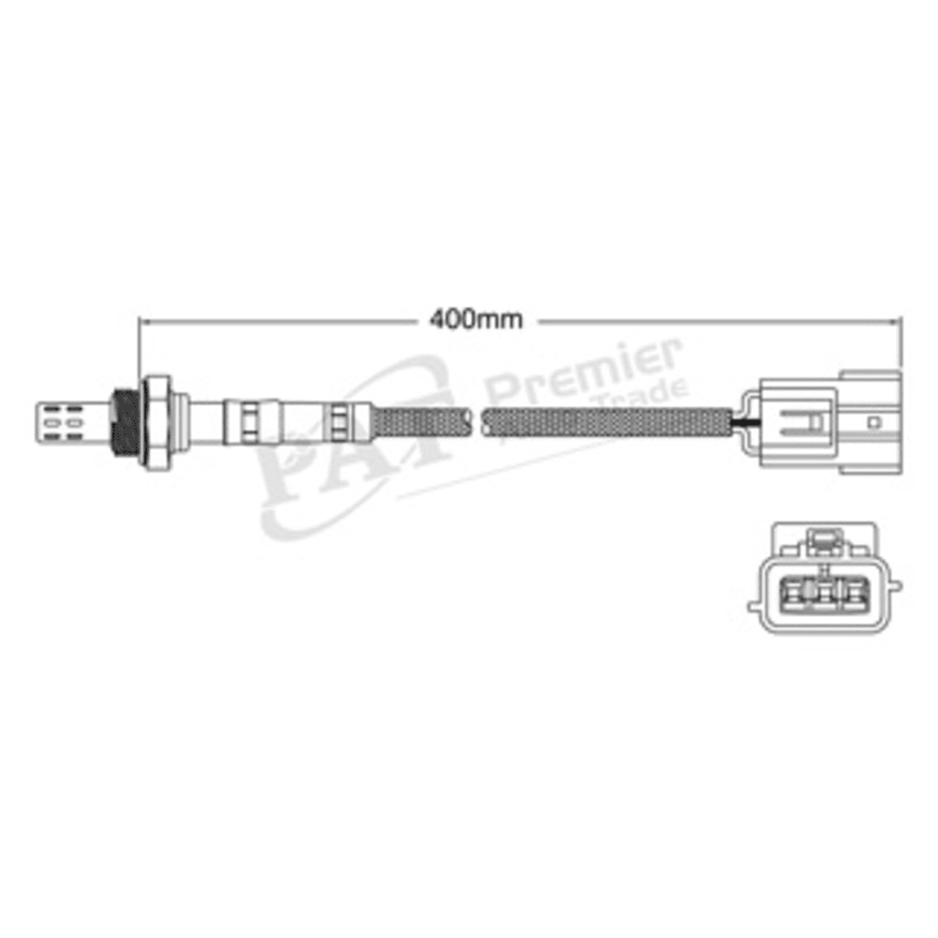 PAT Exhaust Gas Oxygen Sensor For  Nissan Avenir W11 QG18DE 1.8L