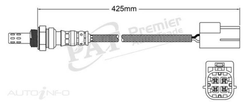 PAT Oxygen Sensor Pre-Catalytic For Nissan Fairlady Z Roadster Z33 3.5L V6