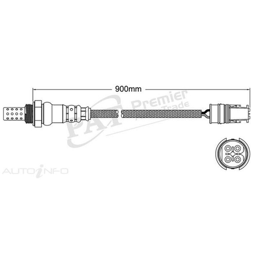 PAT Oxygen Sensor For Mercedes-Benz CLK240 C209, A209 2.6L M112.912 V6