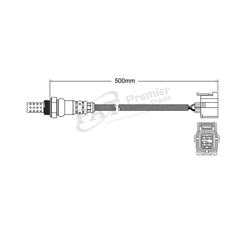 PAT Pre-Cat. Oxygen Sensor For Jeep Patriot 2.4L 4CYL ED3 - EGO-379