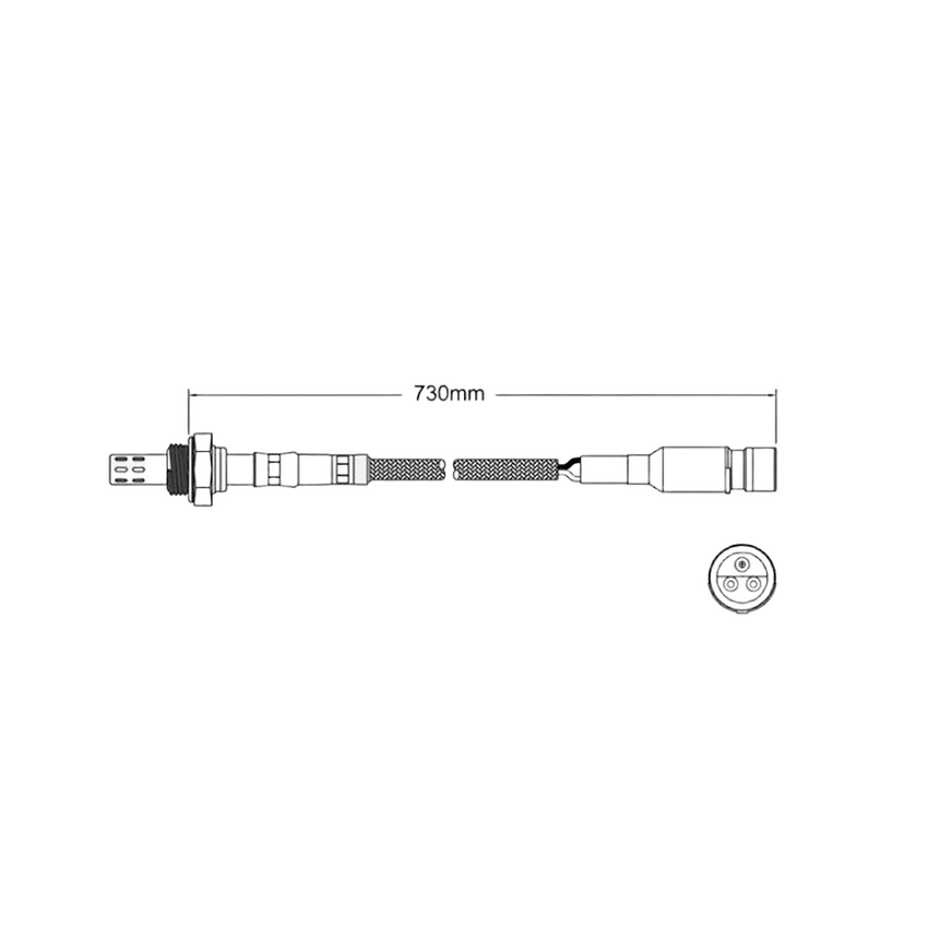 PAT Oxygen Sensor Pre-Cat Catalytic Converter For BMW M325I E30 2.5L I4 S14B25