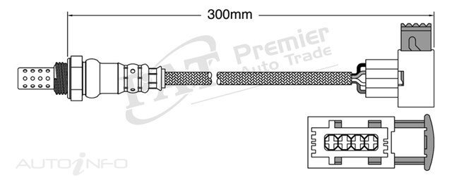 PAT Pre-Cat. Oxygen Sensor For Porsche Boxster 986 2.7L,3.2L 6CYL M96.23,M96.24