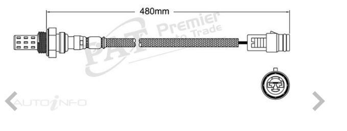 PAT Oxygen Sensor Pre-catalytic For Honda Accord CA 2.0L A20A4 4D Sedan