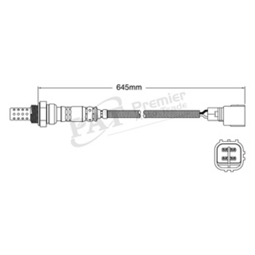 PAT Exhaust Gas Oxygen Sensor For  Subaru Legacy B12 3.0L, B13 2.5L/3.0L F4/F6