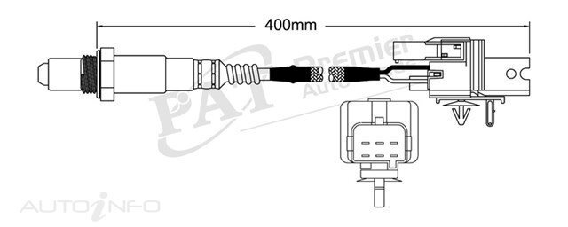 PAT Pre-Cat. Oxygen Sensor For Subaru Liberty / Outback 2.0L 4CYL EJ201 EJ251