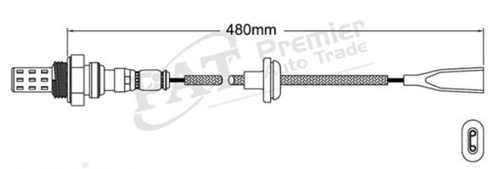 PAT Oxygen Sensor For VOLKSWAGEN CARAVELLE T3,CL,GL 1.9/2.0L DG/CV I4 8V