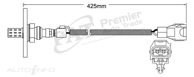 PAT Pre-Cat. Oxygen Sensor For Toyota Corolla AE95R 1.6L 4CYL 4A-FE - EGO-420