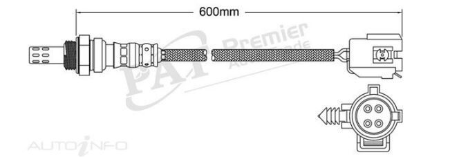 PAT Oxygen Sensor Pre-Catalytic For Jeep Grand Cherokee ZG 4.0L ERH