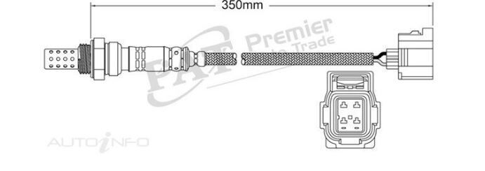 PAT Oxygen Sensor For Mercedes-Benz CL63 C216 5.5L M157 DOHC-PB 32v Petrol