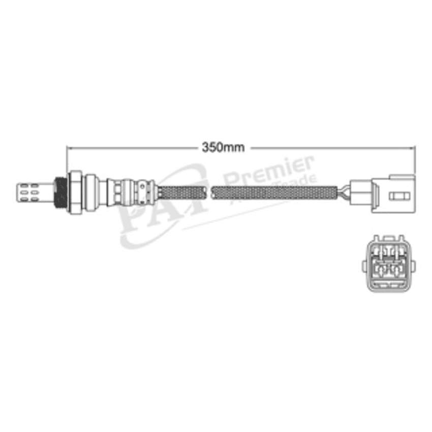 PAT Exhaust Gas Oxygen Sensor For  Toyota Sienta NCP81R 1.5 litre 1NZFE
