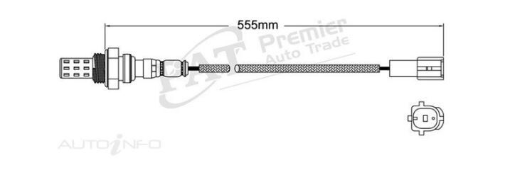 PAT Oxygen Sensor Pre-Catalytic For Ford Telstar TX5 AT, AV 2.2L F2, F2T