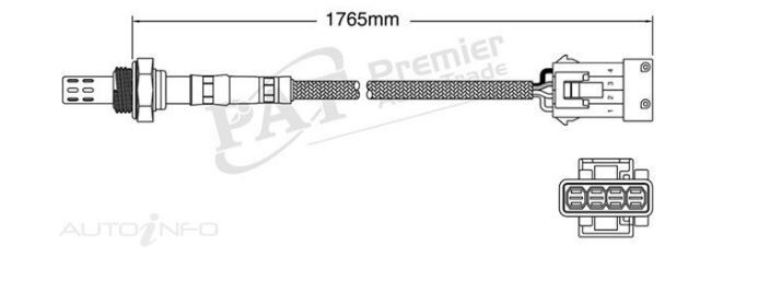 PAT Oxygen Sensor For Volvo 850 2.4L B5254S DOHC 20v MPFI 5cyl