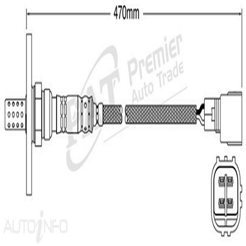 PAT Pre-Cat. Oxygen Sensor For TOYOTA MR2 SW20R 2.0L 3SGE 14 16V DOHC - EGO-478