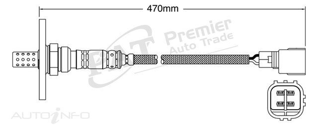 PAT Pre-Cat. Oxygen Sensor For TOYOTA HILUX SURF VZN130R 3.0L 3VZE V6 12V SOHC