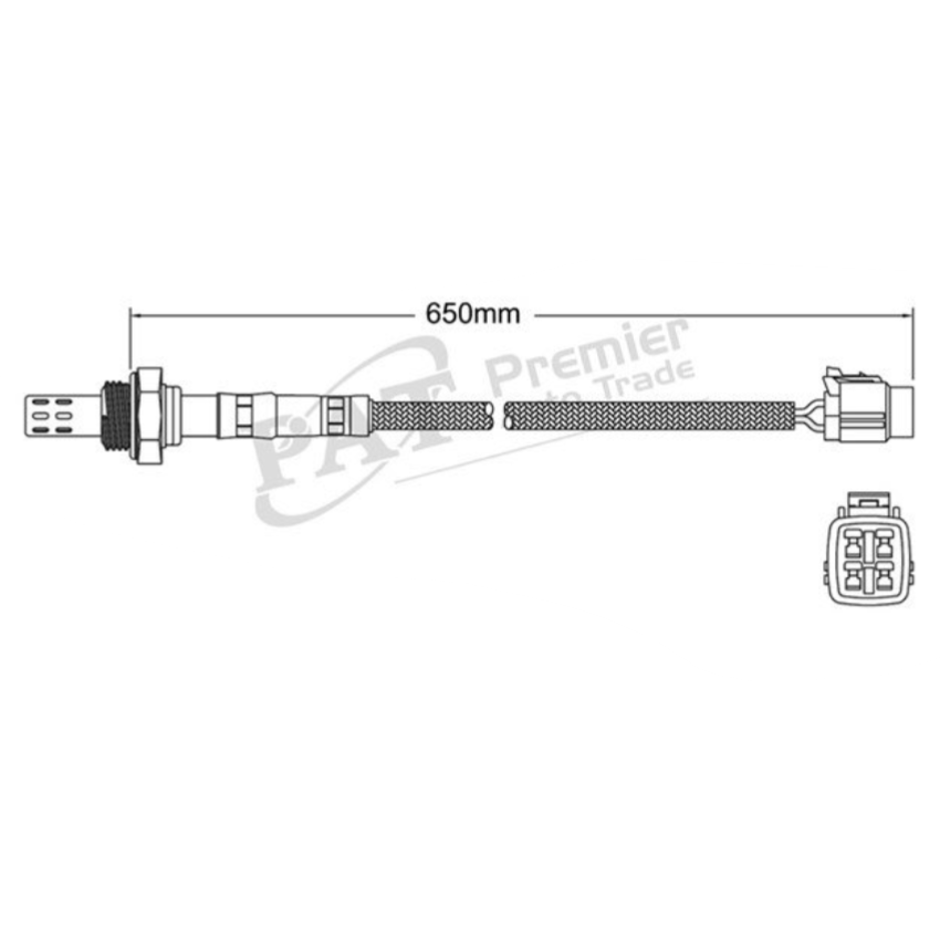 PAT Oxygen Sensor Post-Catalytic For Subaru Outback 2.5i BP, B13 2.5L EJ253