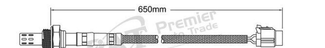 Oxygen Sensor Post-Catalytic For Subaru Liberty 2.0i/2.5i BP, BL B13 2.0L/2.5L